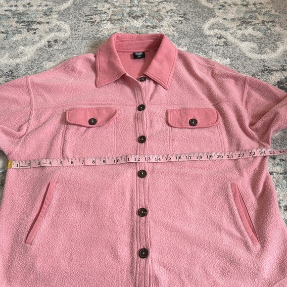 PacSun Homecoming Button Down Shacket - Picture 5 of 10
